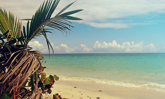 Panorama de la playa